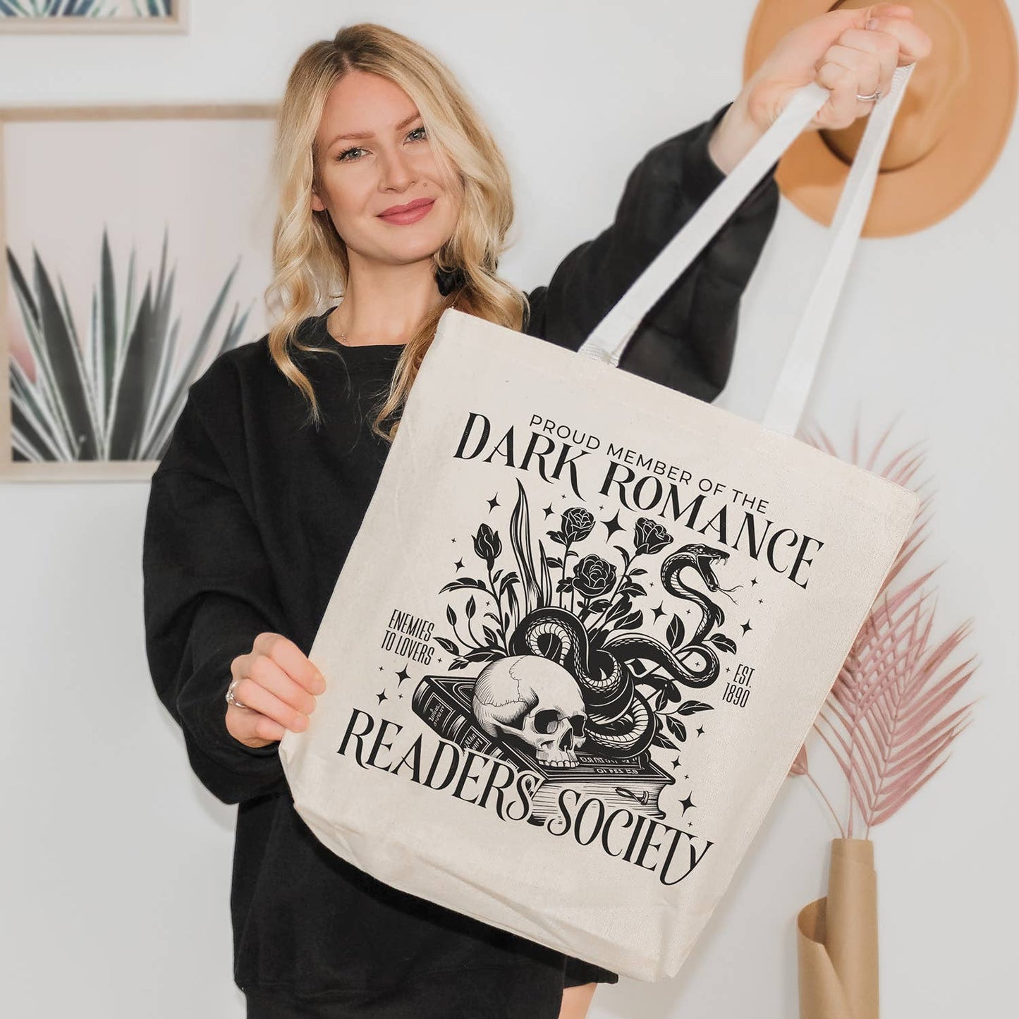 Dark Romance Readers Society Tote Bag