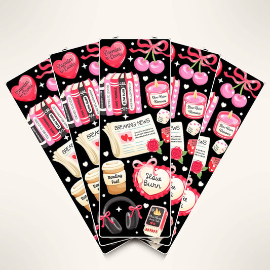 Enemies to Lovers Tropes Bookmark, Romance Book Lover Gift
