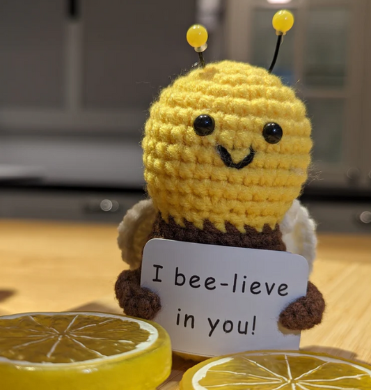 Handmade I Believe In You Bee