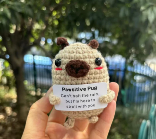 Handmade Pawsitive Pug
