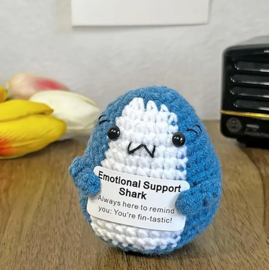 Handmade Emotional Support Shark